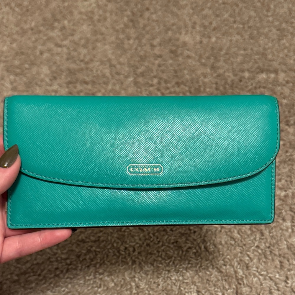 Coach Turquoise Women's Wallet